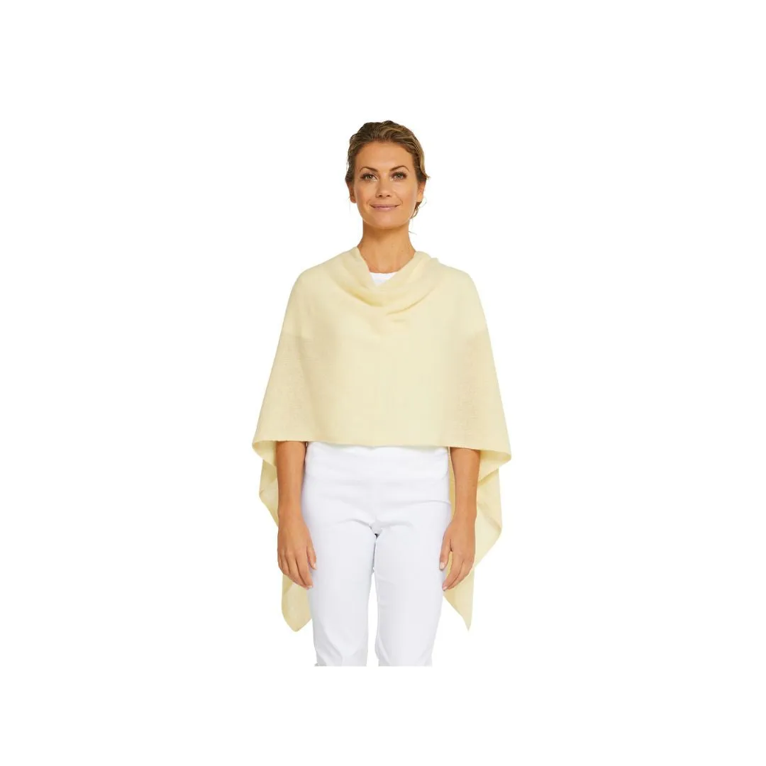 CASHMERE CLASSIC TOPPER - FRENCH CREAM