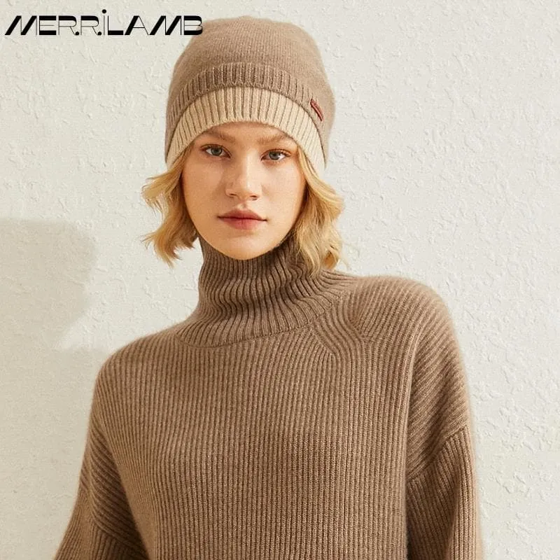 Cashmere Winter Knitted Hats