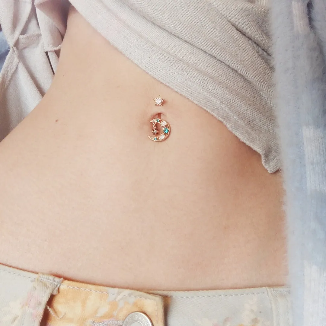 Celestial Moon Belly Bar