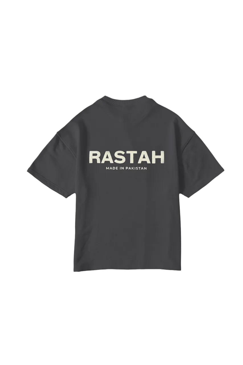 charcoal grey made in pak t-shirt (v1)