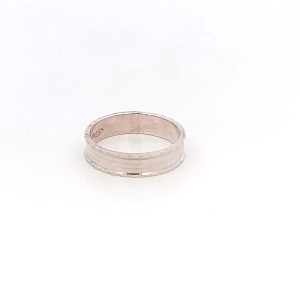 Charlie 925 Sterling Silver Wedding Band Ring