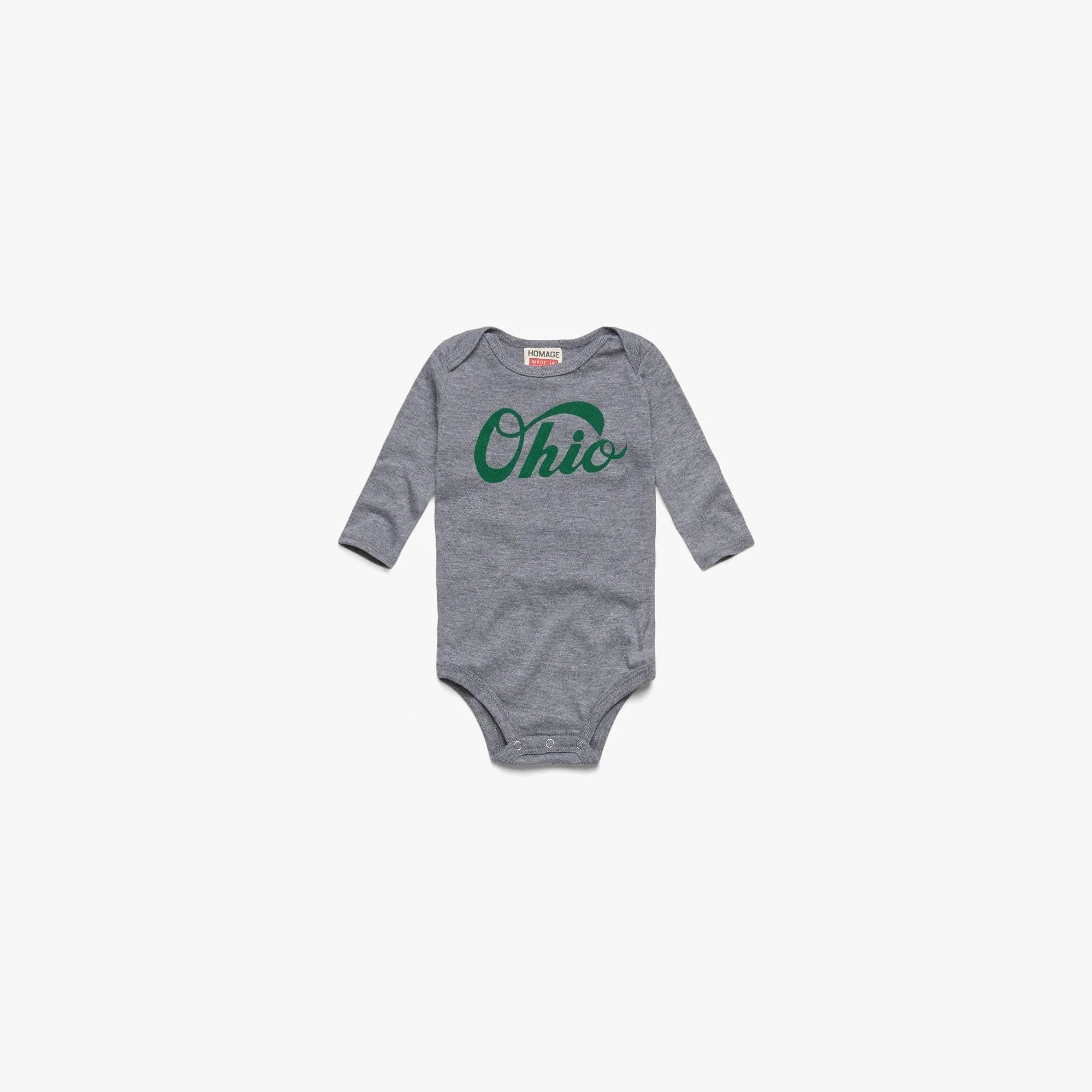 Cheer Ohio Long Sleeve Baby One Piece