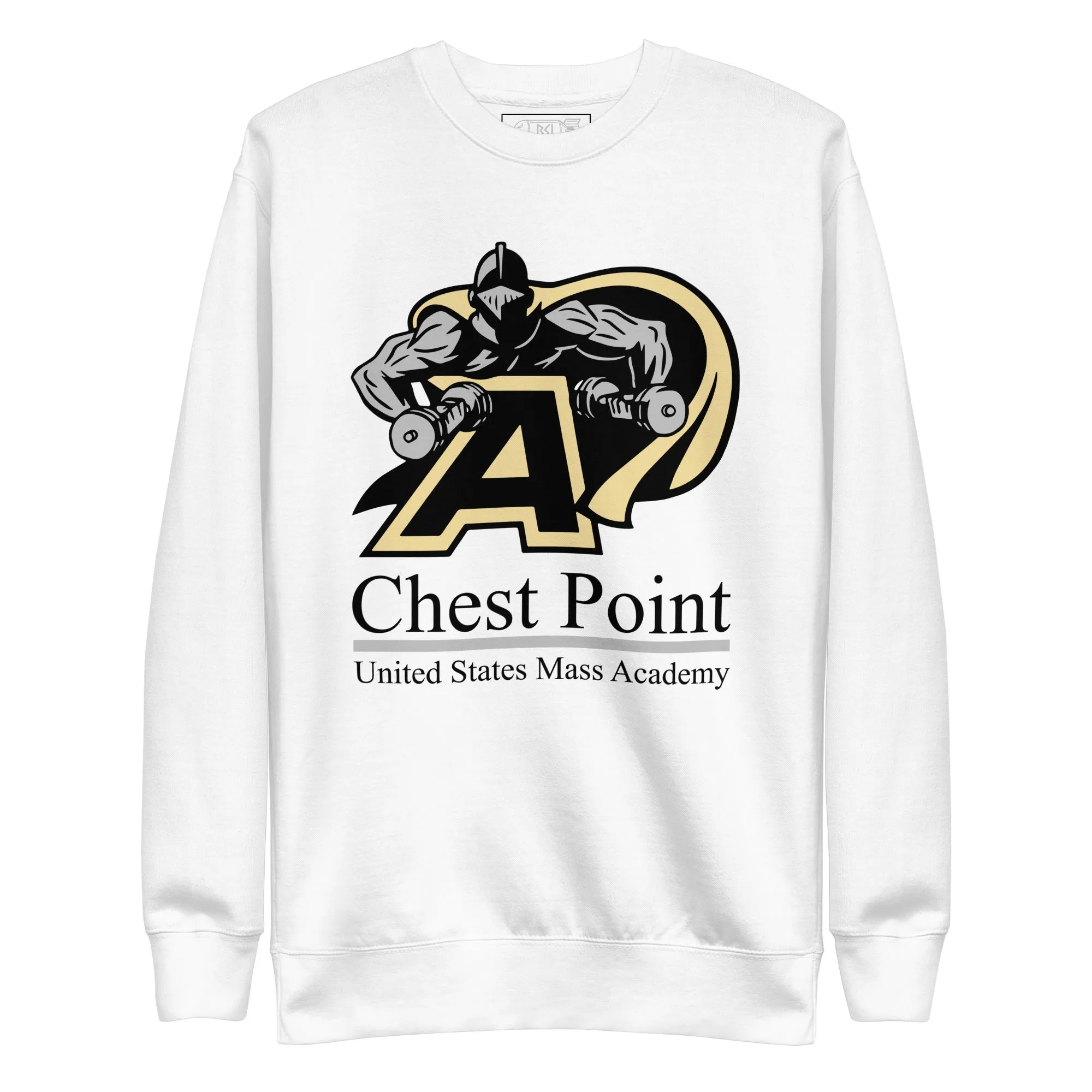 CHEST POINT COLLEGE Crewneck Sweatshirt