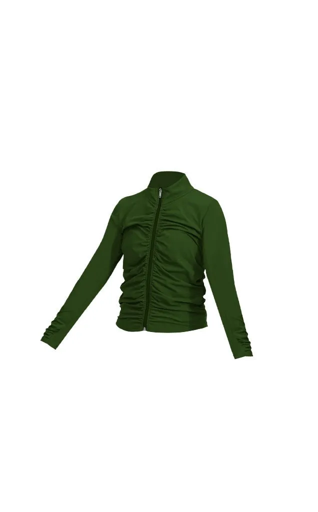 Cloud II™ Gather Jacket - Olive