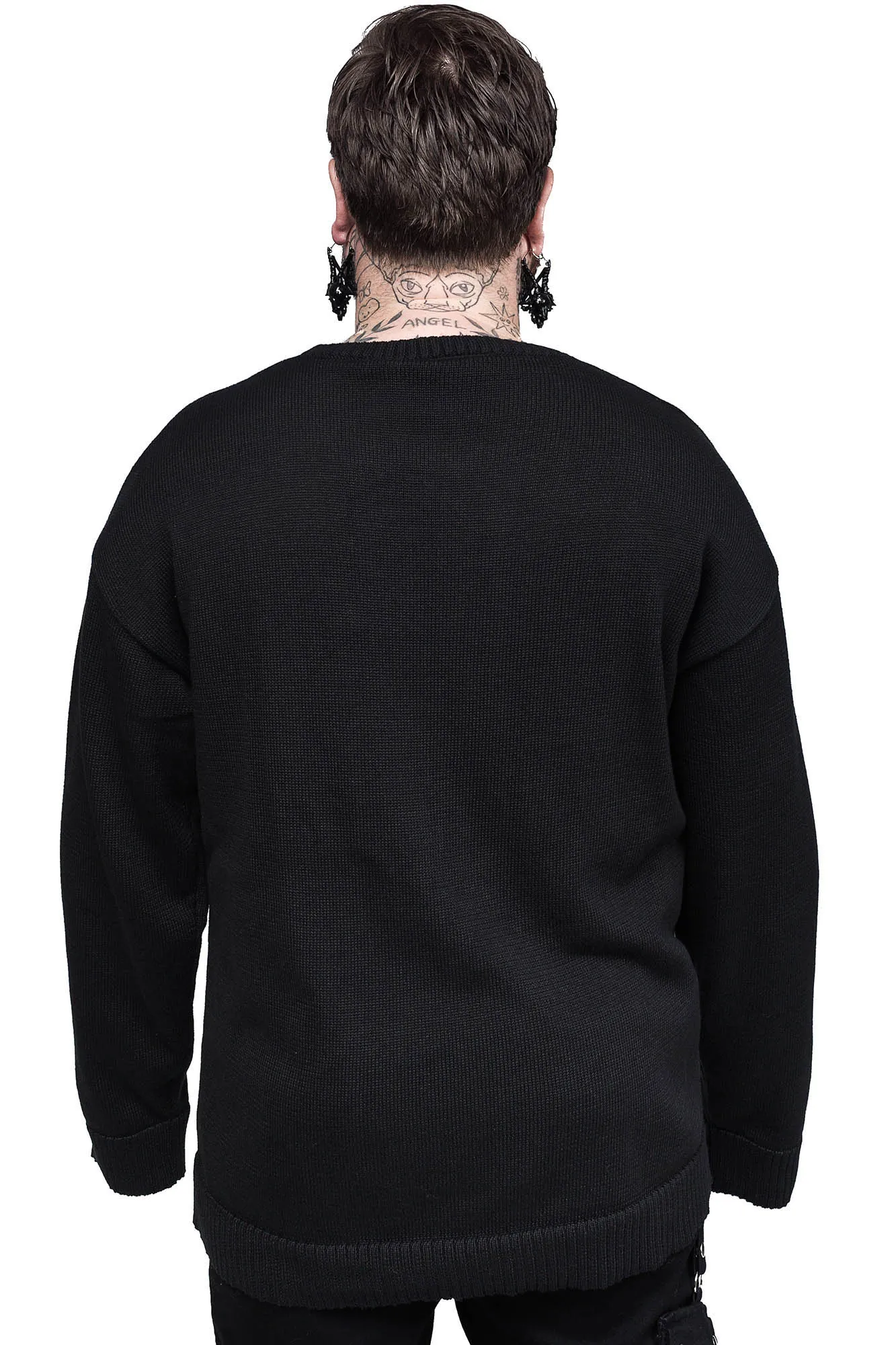 College Goth Knit Sweater [PLUS]