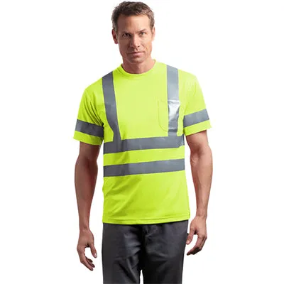 CornerStone Short-Sleeve Hi-Vis T-Shirt, ANSI 107 Class 3