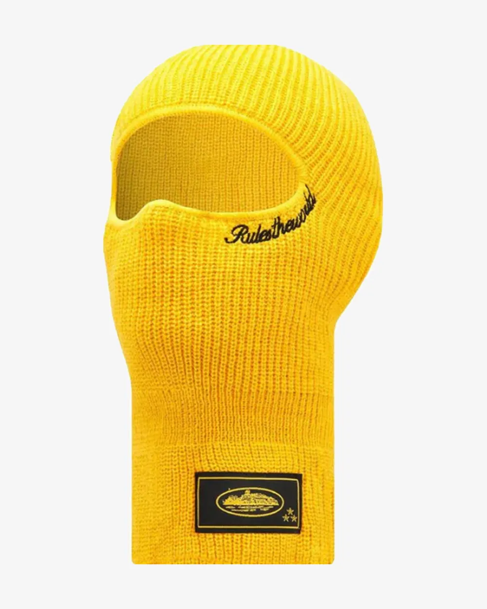 CORTEIZ KNIT BALACLAVA YELLOW