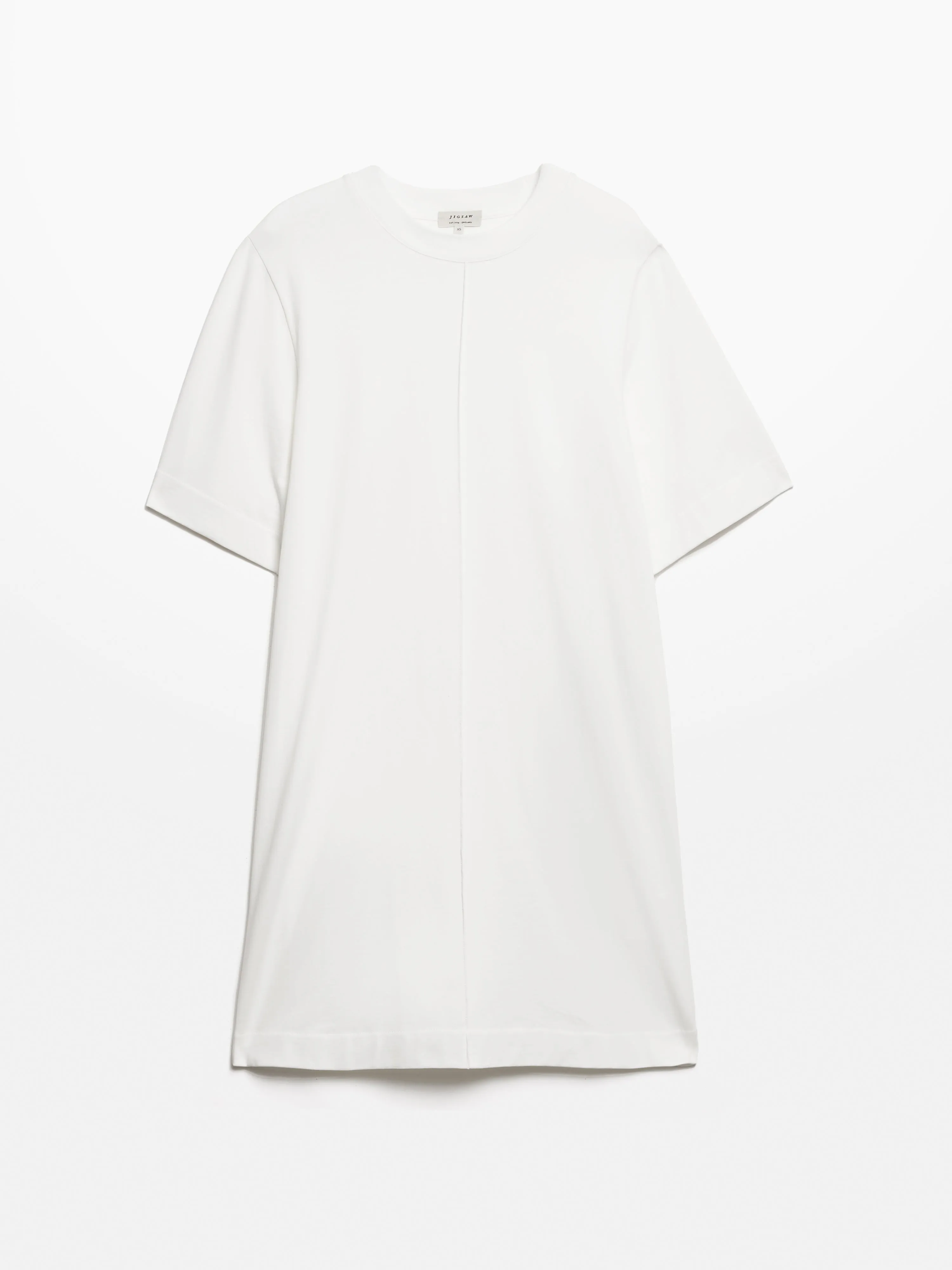 Cotton Riley T-Shirt Dress | White