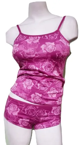 Cranberry Rose 2 Piece Cami Set