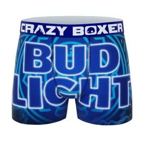 CRAZYBOXER Bud Light Logo Men's Boxer Briefs