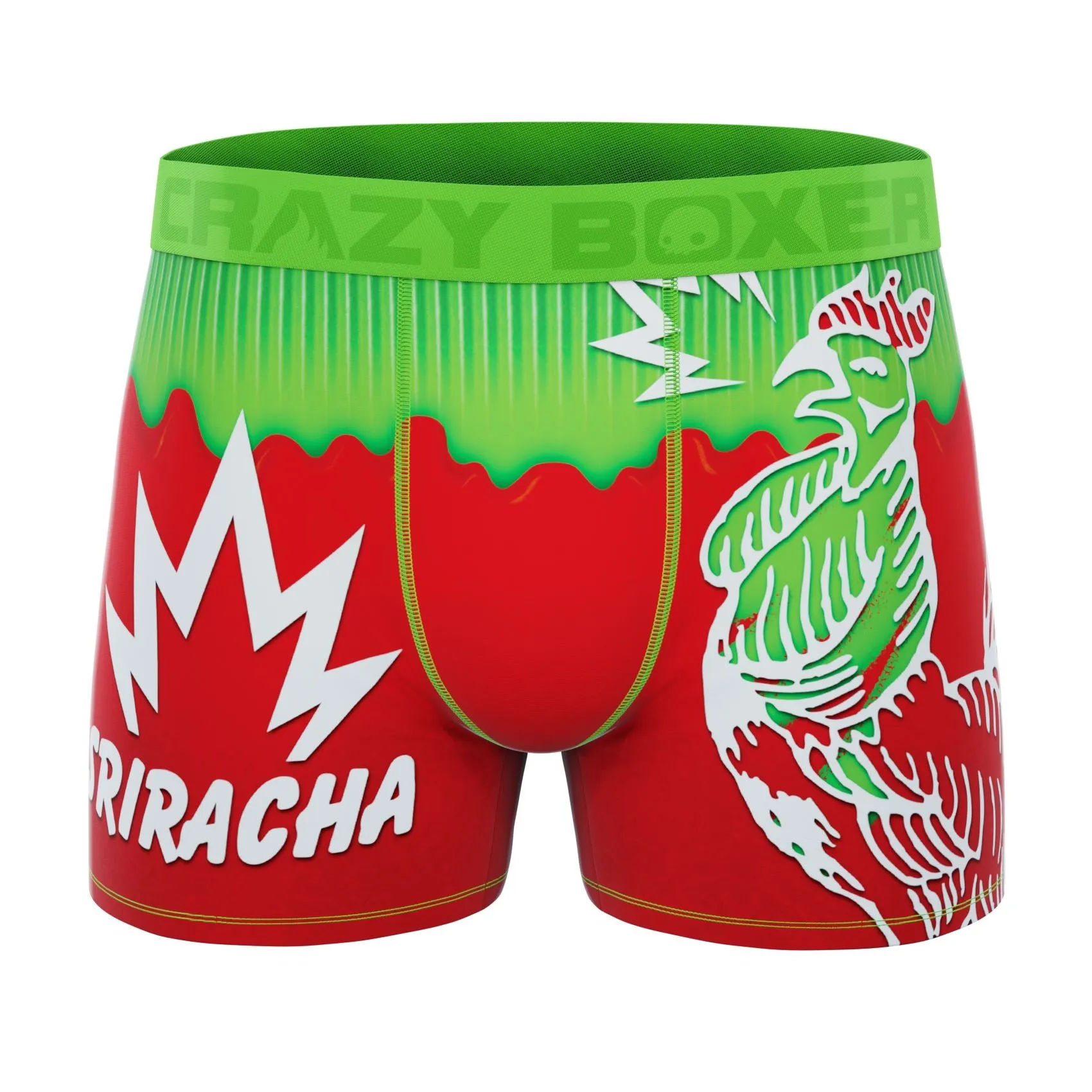 CRAZYBOXER Sriracha Cock Men's Boxer Briefs (2 pack)