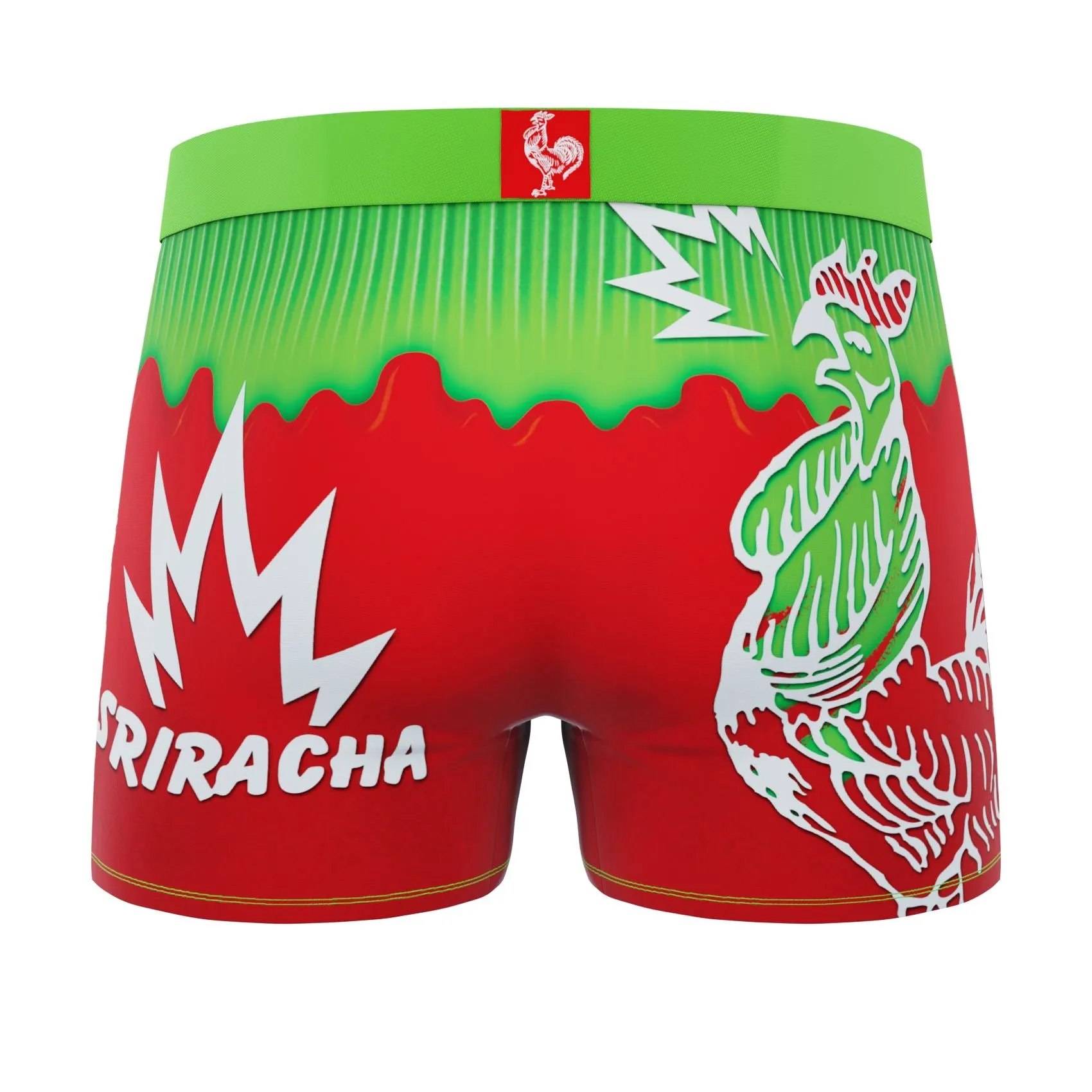 CRAZYBOXER Sriracha Cock Men's Boxer Briefs (2 pack)