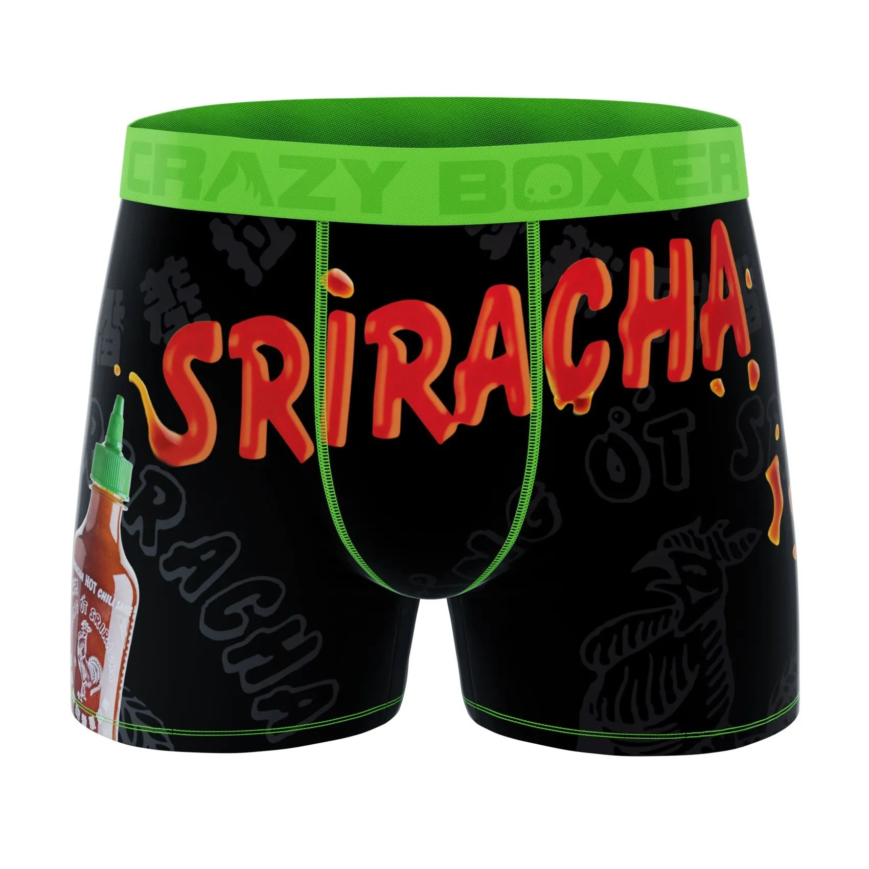 CRAZYBOXER Sriracha Cock Men's Boxer Briefs (2 pack)