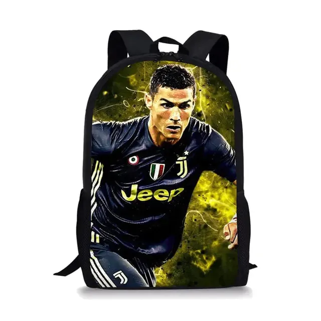 Cristiano Ronaldo School Bags