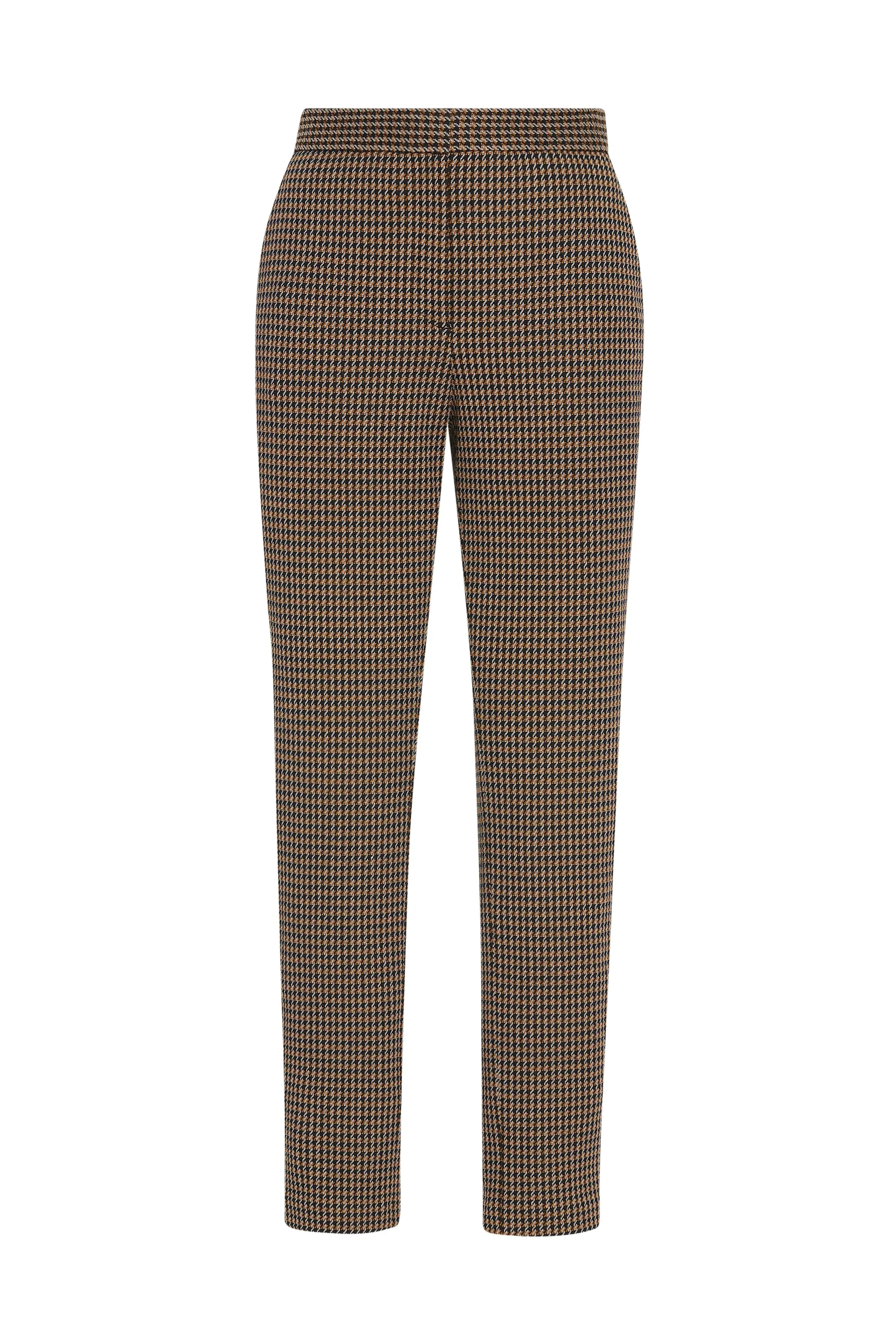 CROPPED SKINNY PANT - HOUNDSTOOTH