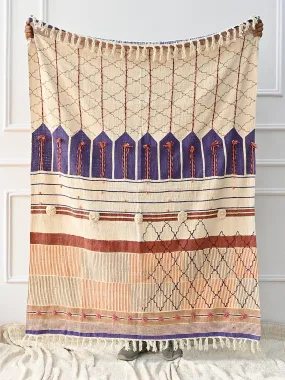 DEFENSIVE - BLOCK PRINTED THROW