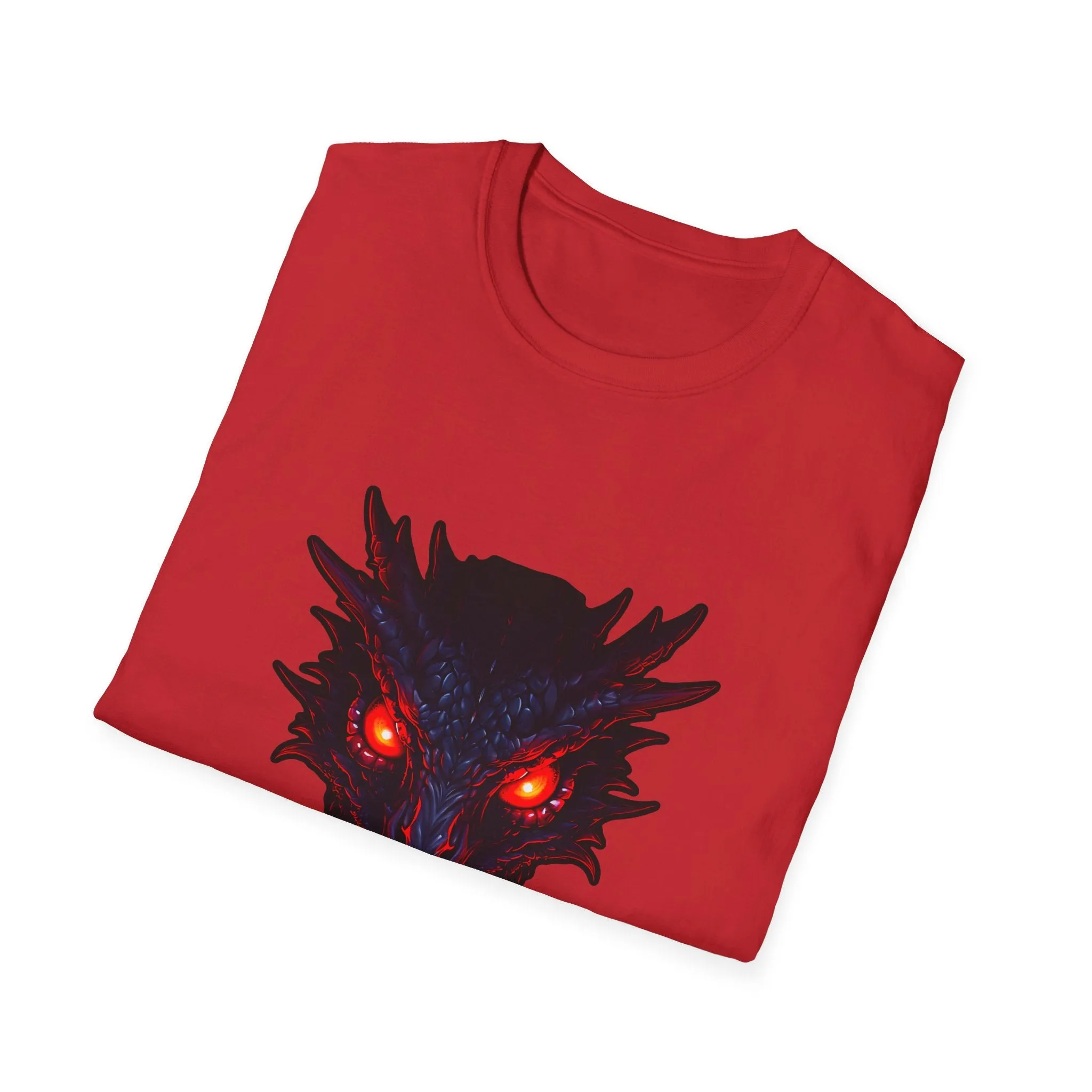 Dragon Head Unisex Softstyle T-Shirt