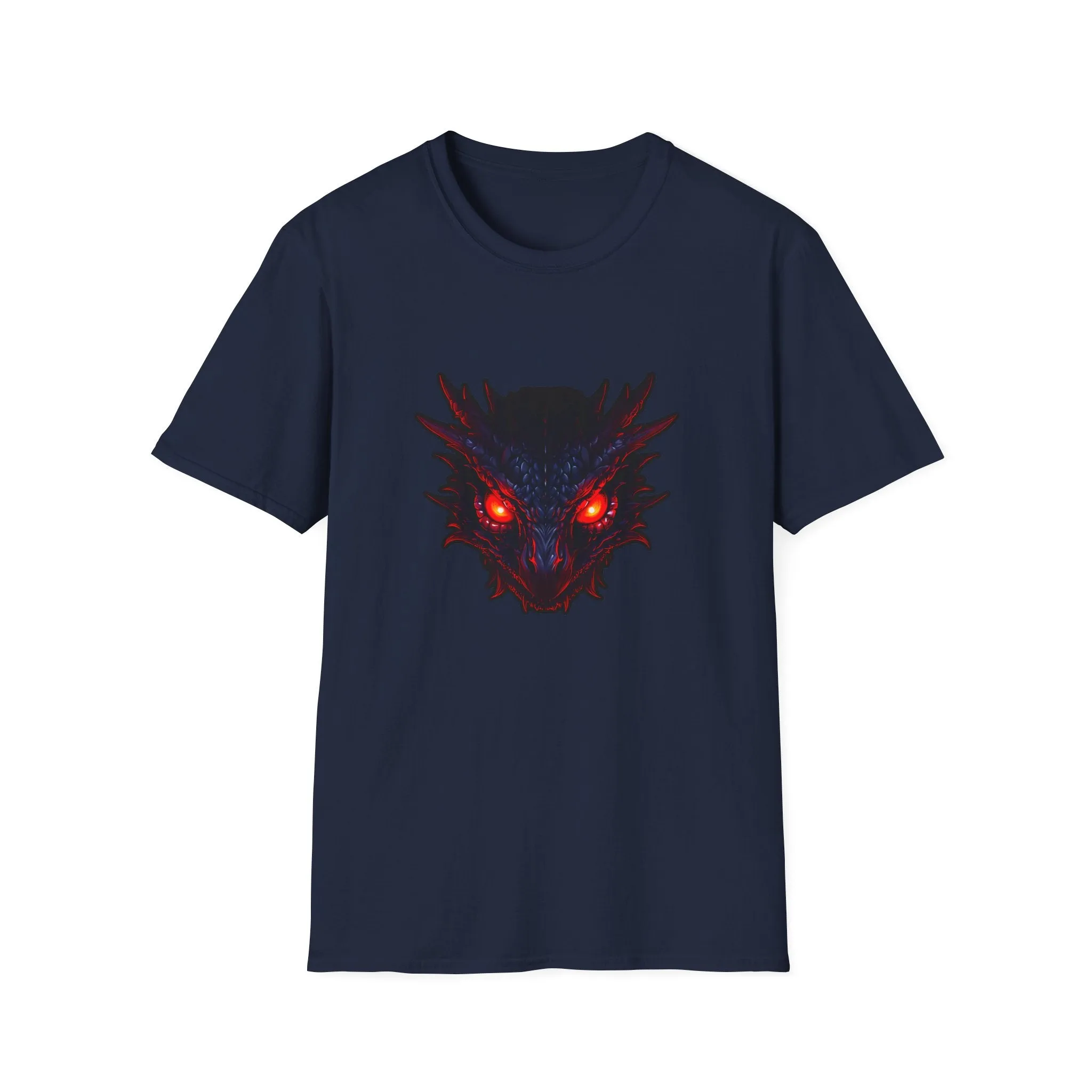 Dragon Head Unisex Softstyle T-Shirt