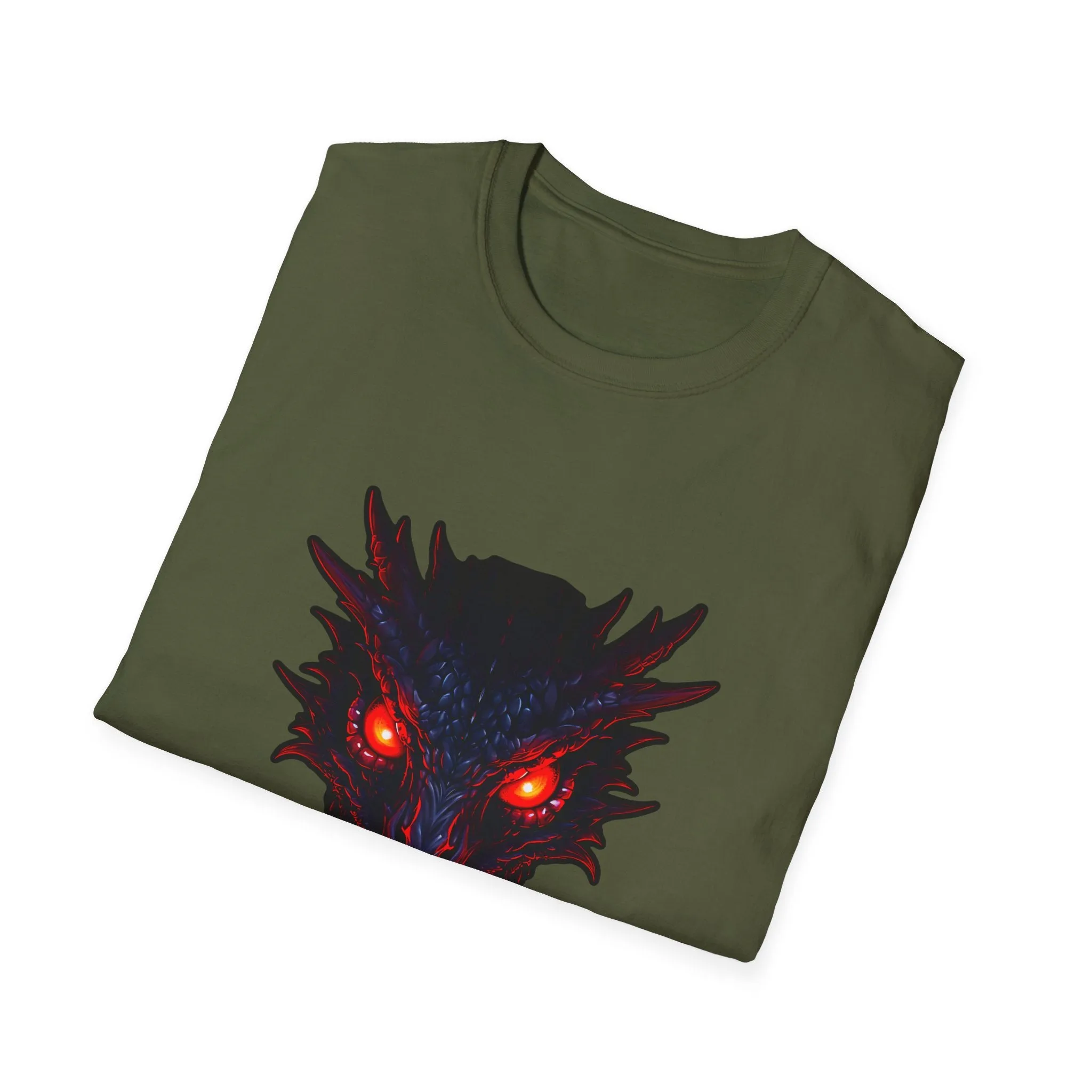 Dragon Head Unisex Softstyle T-Shirt