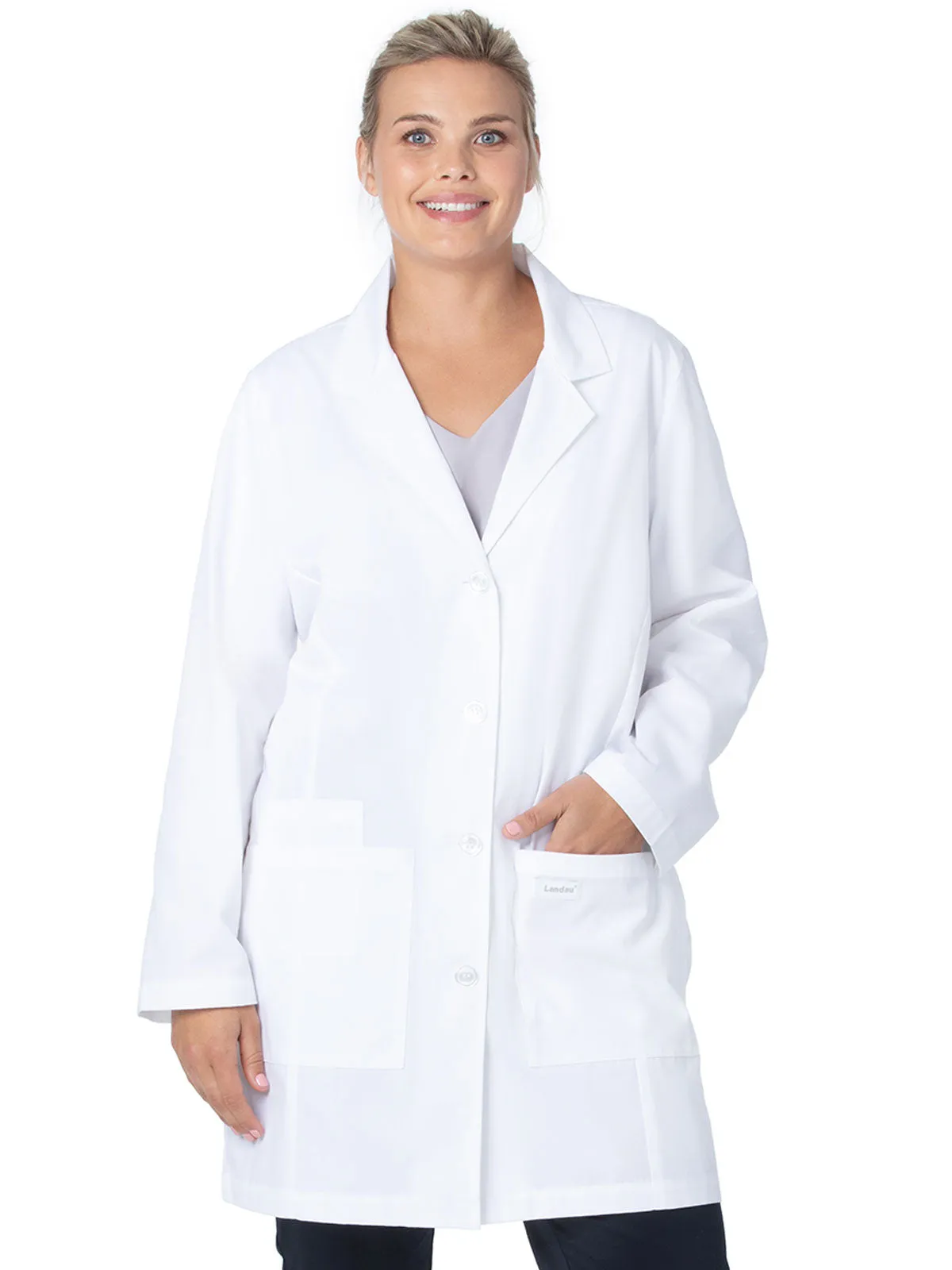 Essential - Women's 3-Pocket Mid-Length Lab Coat