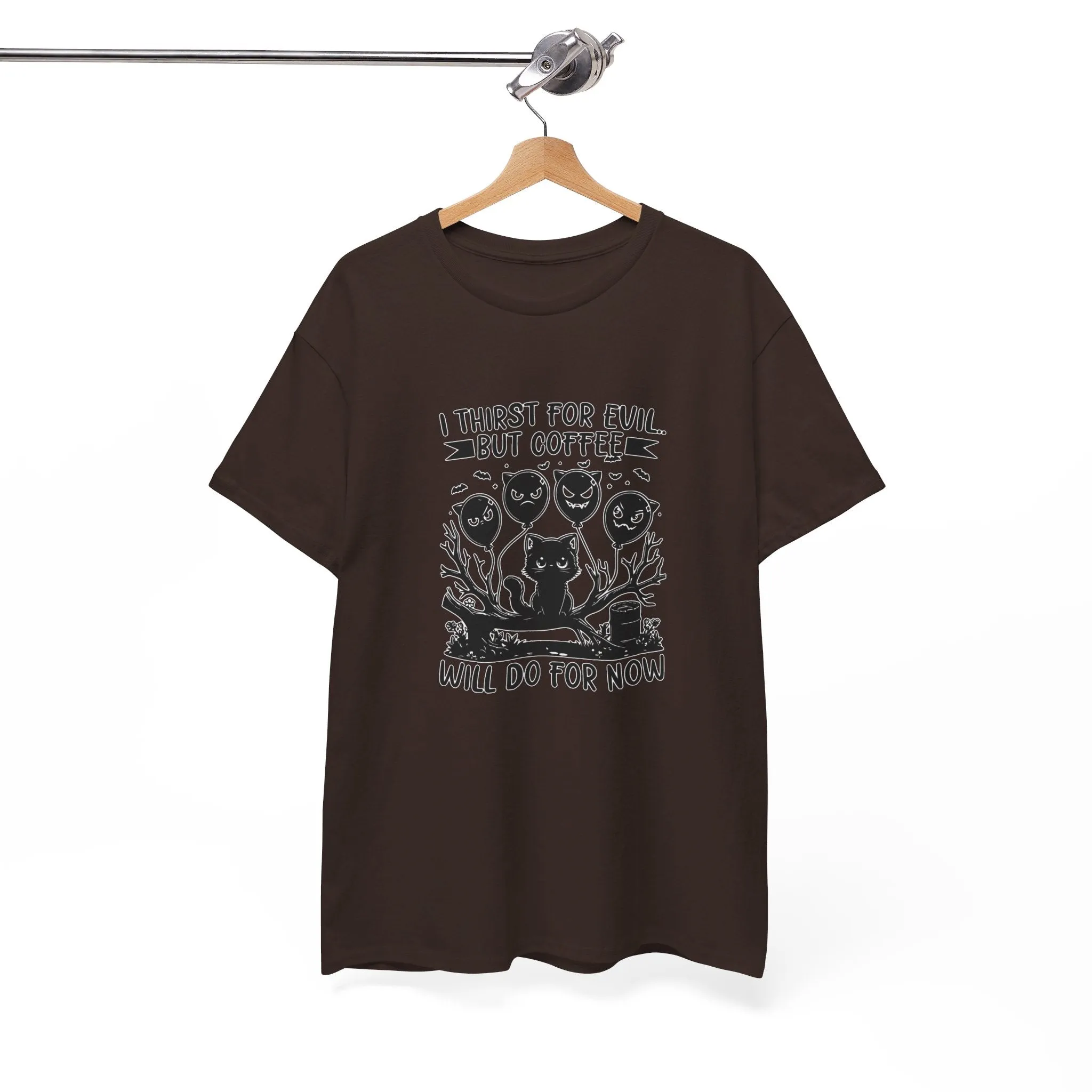 Evil Coffee Unisex Heavy Cotton Tee