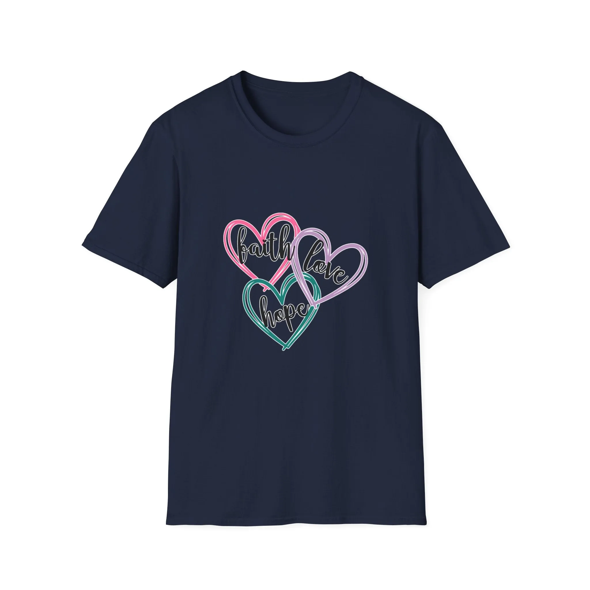 Faith Hope Love Unisex Softstyle T-Shirt