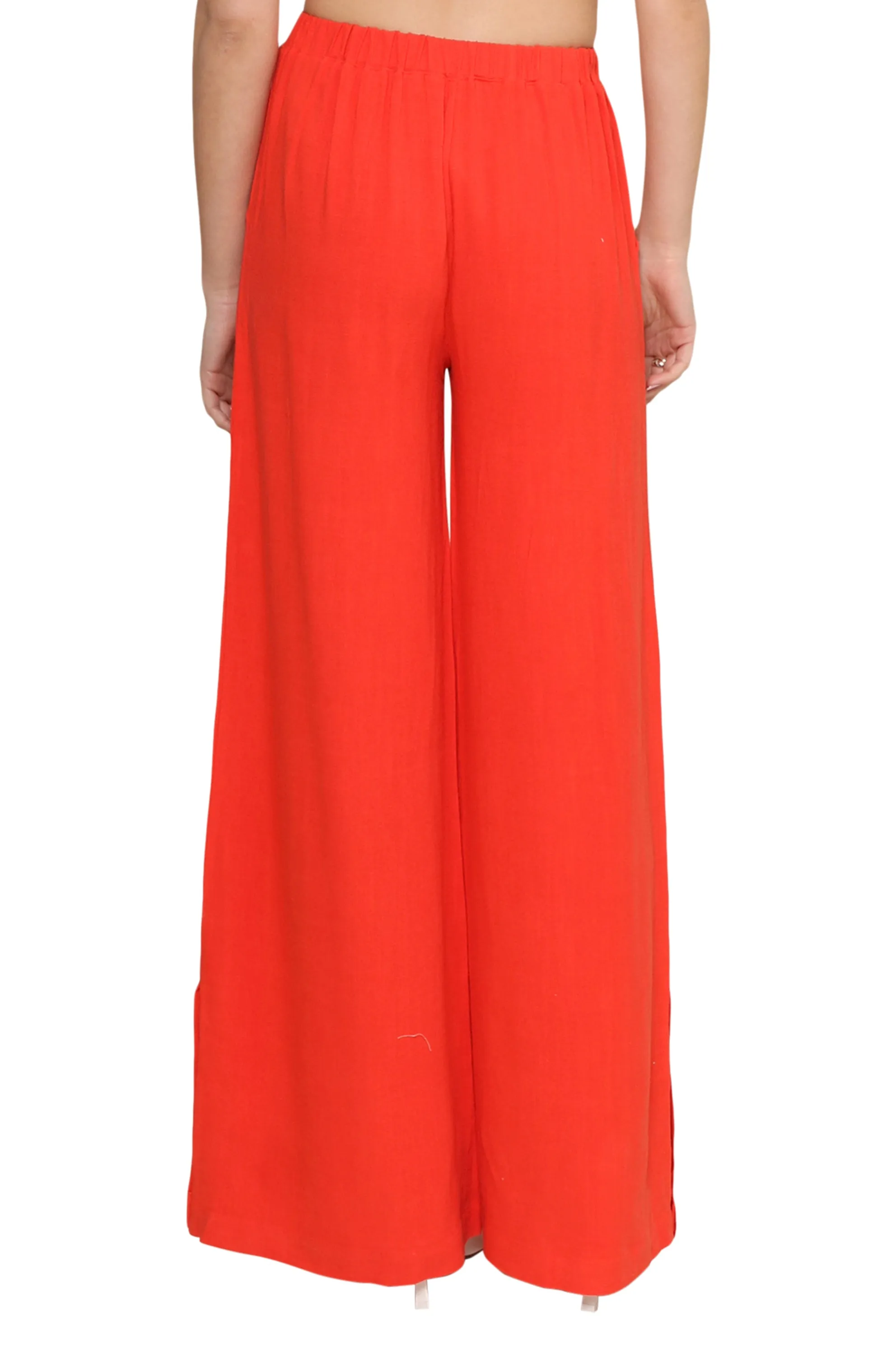 Fierce Linen Slit Pant