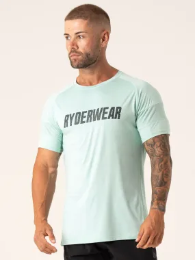 Flex Mesh T-Shirt - Aqua