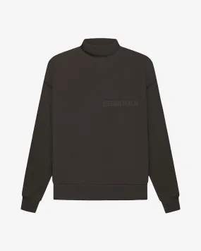 FOG ESSENTIALS FW22 OFF BLACK MOCKNECK (NEW)