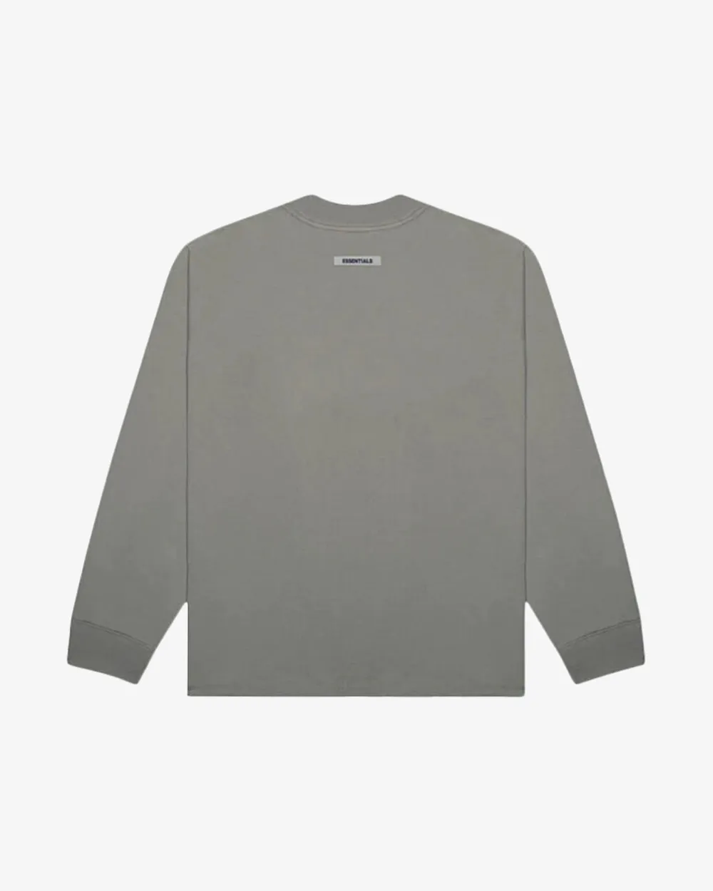 FOG ESSENTIALS SS20 SILCON APPLIQUE LOGO CHARCOAL LONGSLEEVE