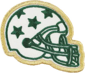 Football Helmet Patch