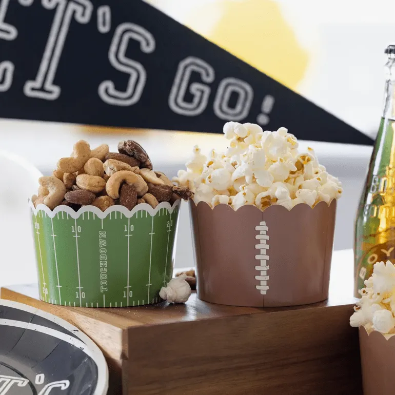 Football Jumbo Baking / Food Cups