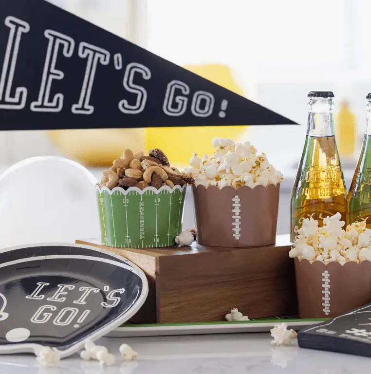 Football Jumbo Baking / Food Cups