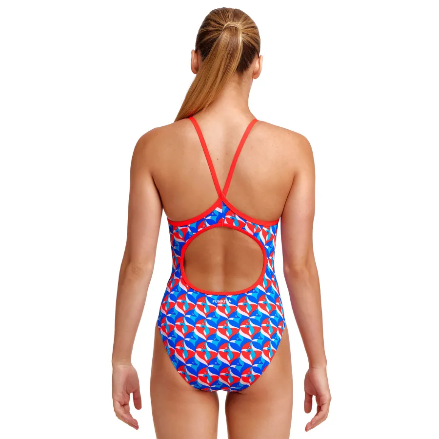 Funkita Girls Diamond Back One Piece FKS033G - Out Foxed