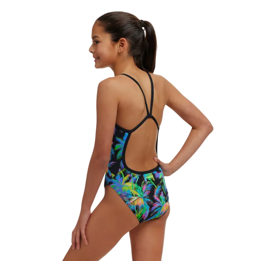 Funkita Girls Single Strap One Piece FKS030G - Paradise Please