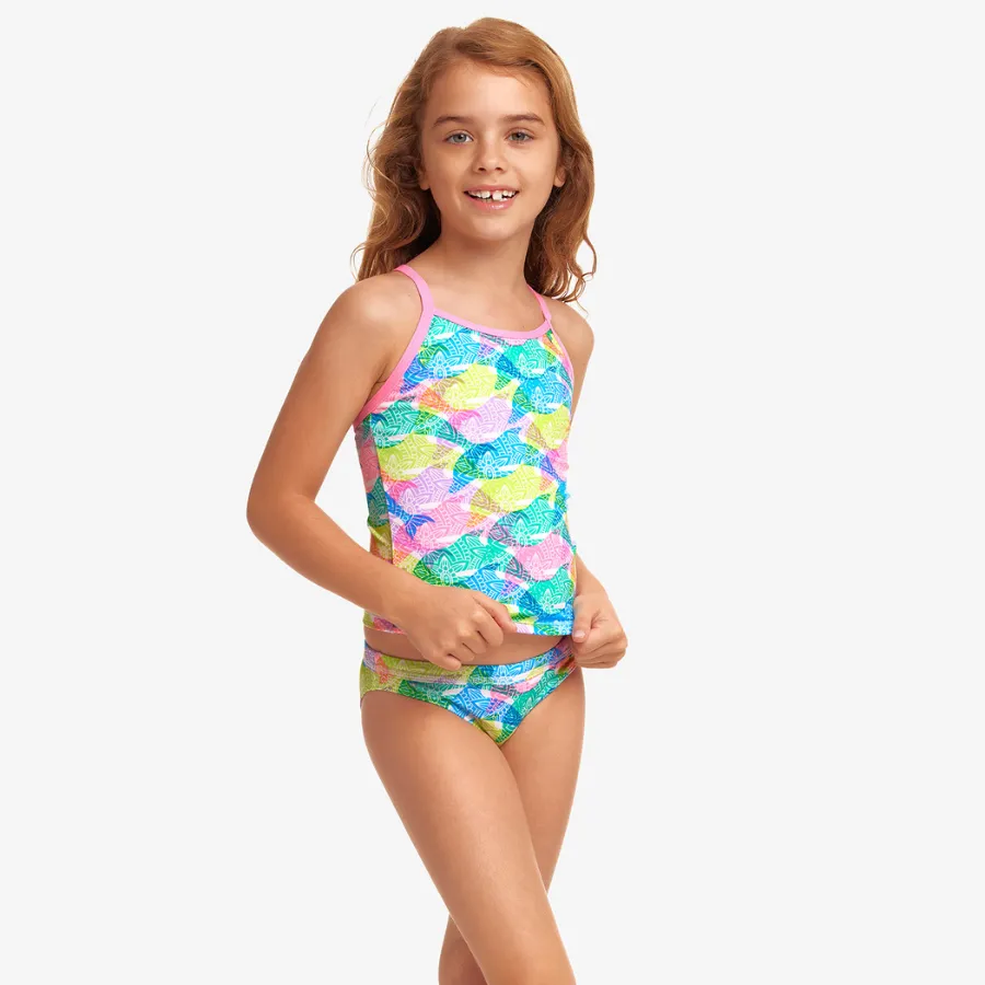 Funkita Toddler Girls Swim Steady Tankini & Brief FKS058G - Pastel Porpie