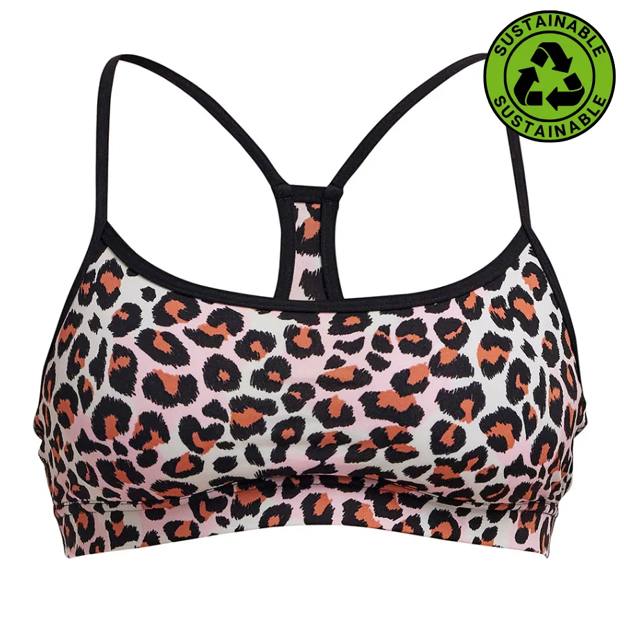 Funkita Womens Swim Crop Top FKS040L - Some Zoo Life