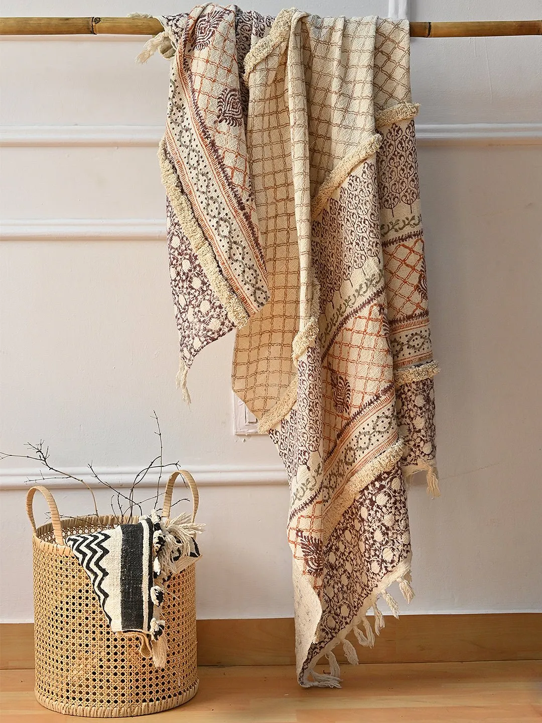 GALINA - BLOCK PRINTED THROW