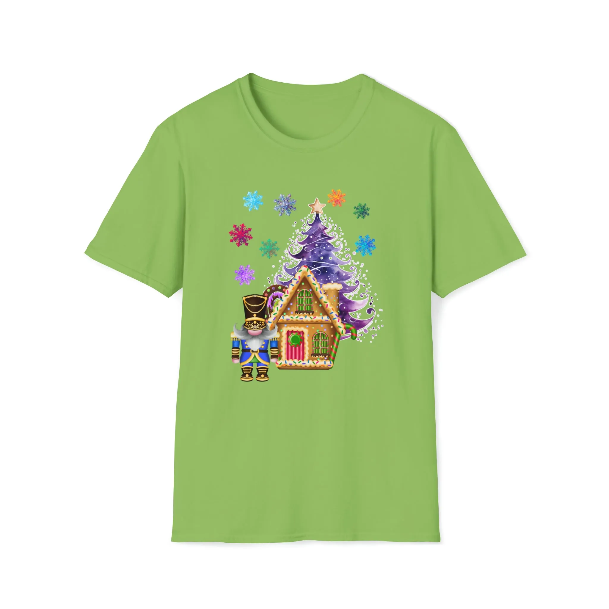 Gnome Nutcracker Unisex Softstyle T-Shirt