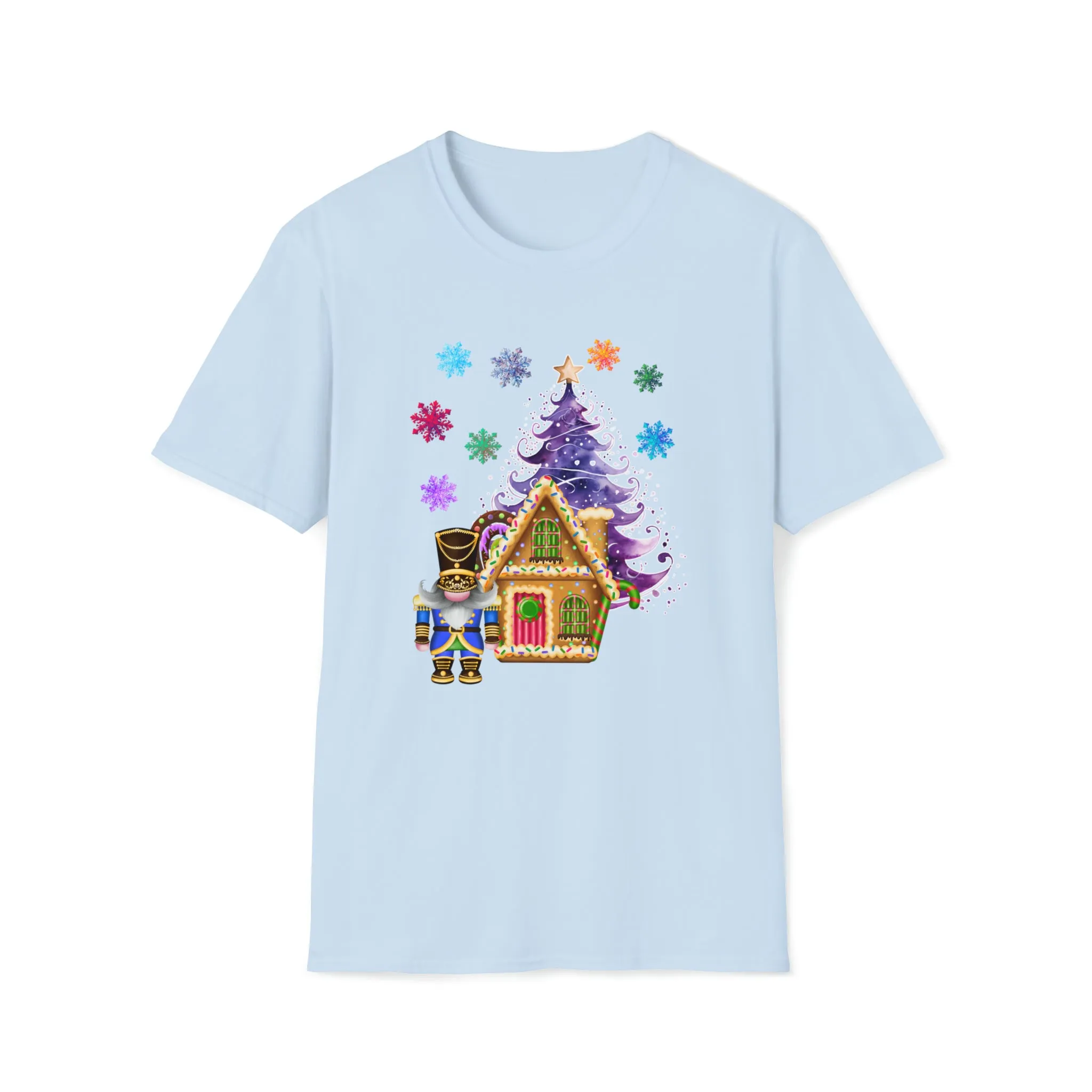 Gnome Nutcracker Unisex Softstyle T-Shirt