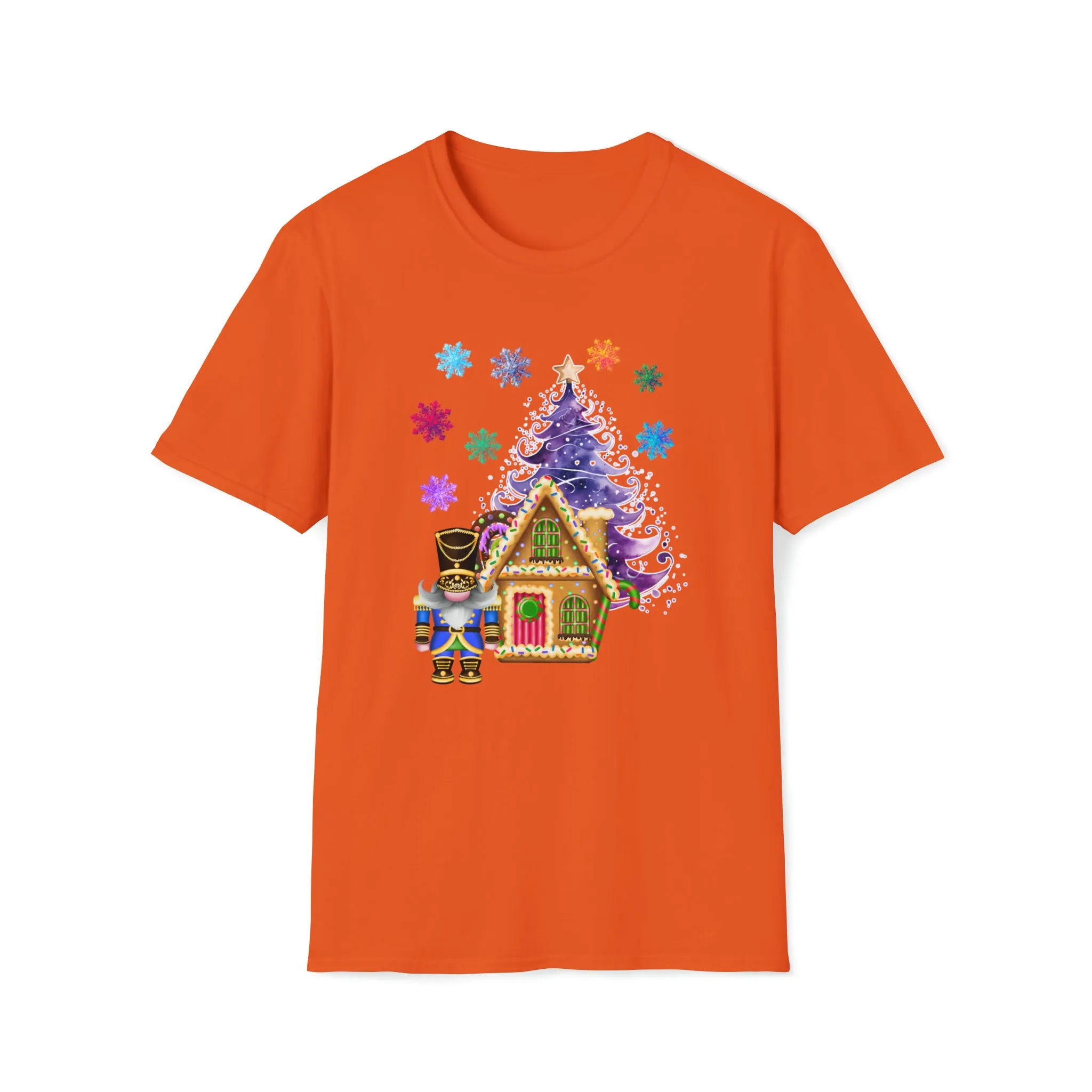 Gnome Nutcracker Unisex Softstyle T-Shirt