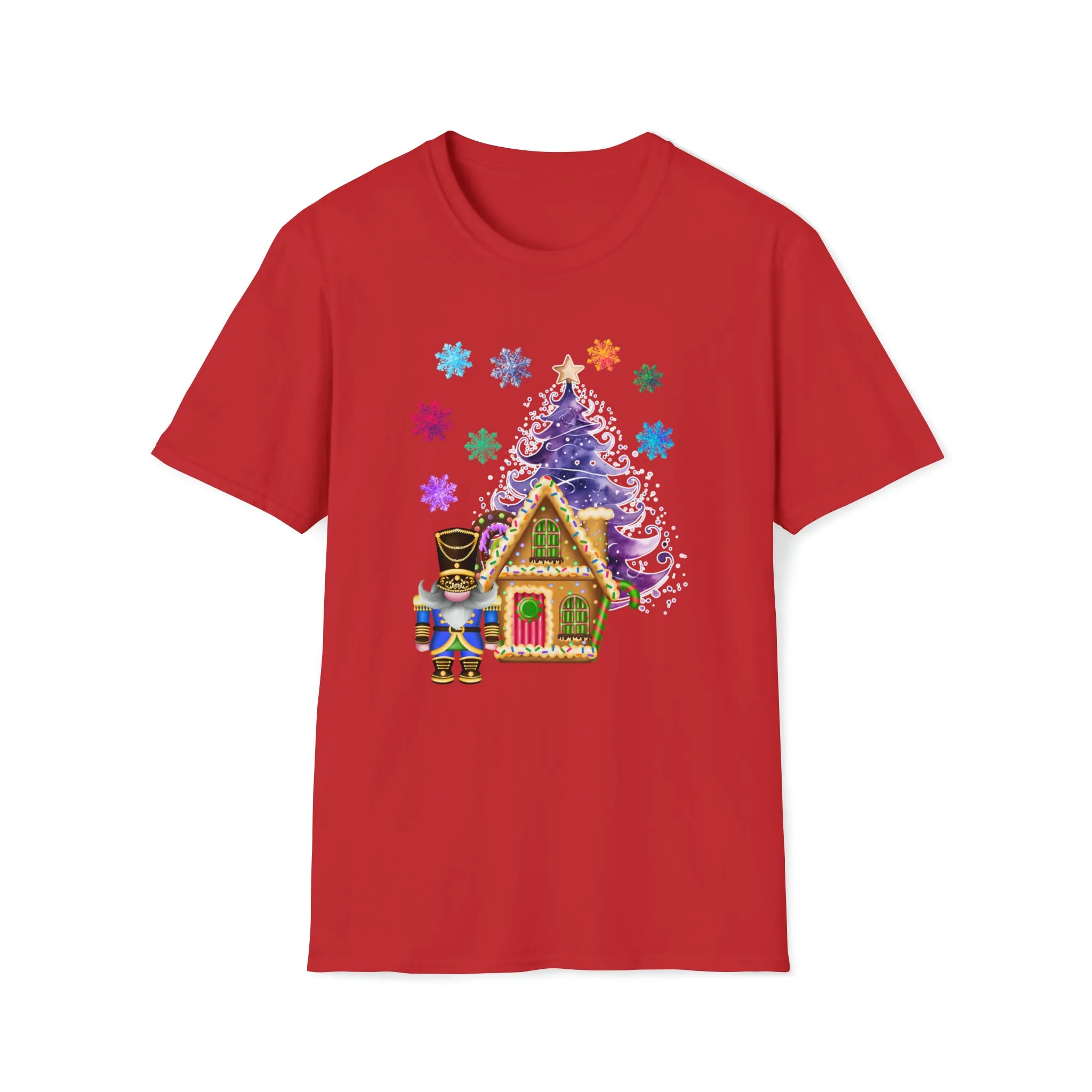 Gnome Nutcracker Unisex Softstyle T-Shirt