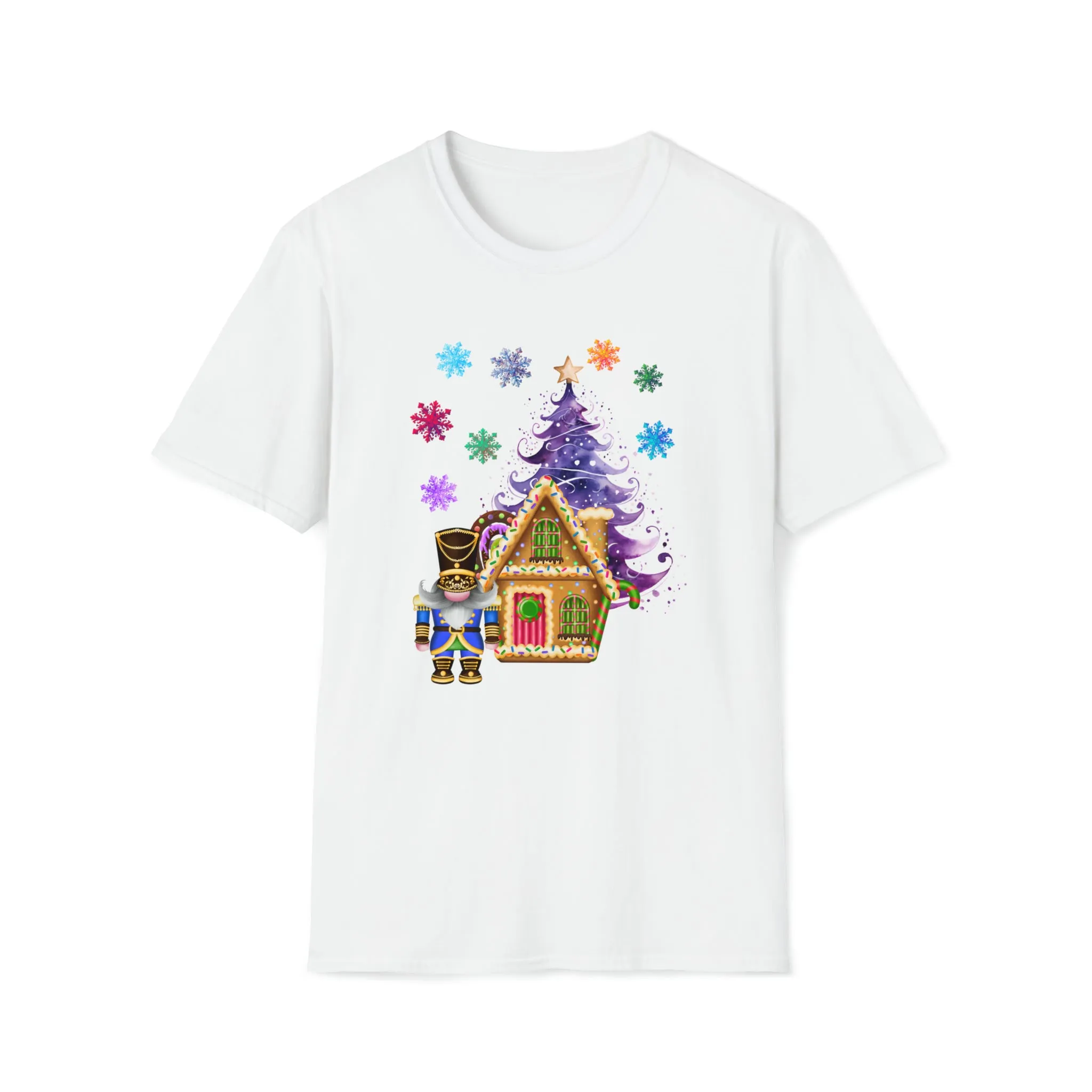 Gnome Nutcracker Unisex Softstyle T-Shirt