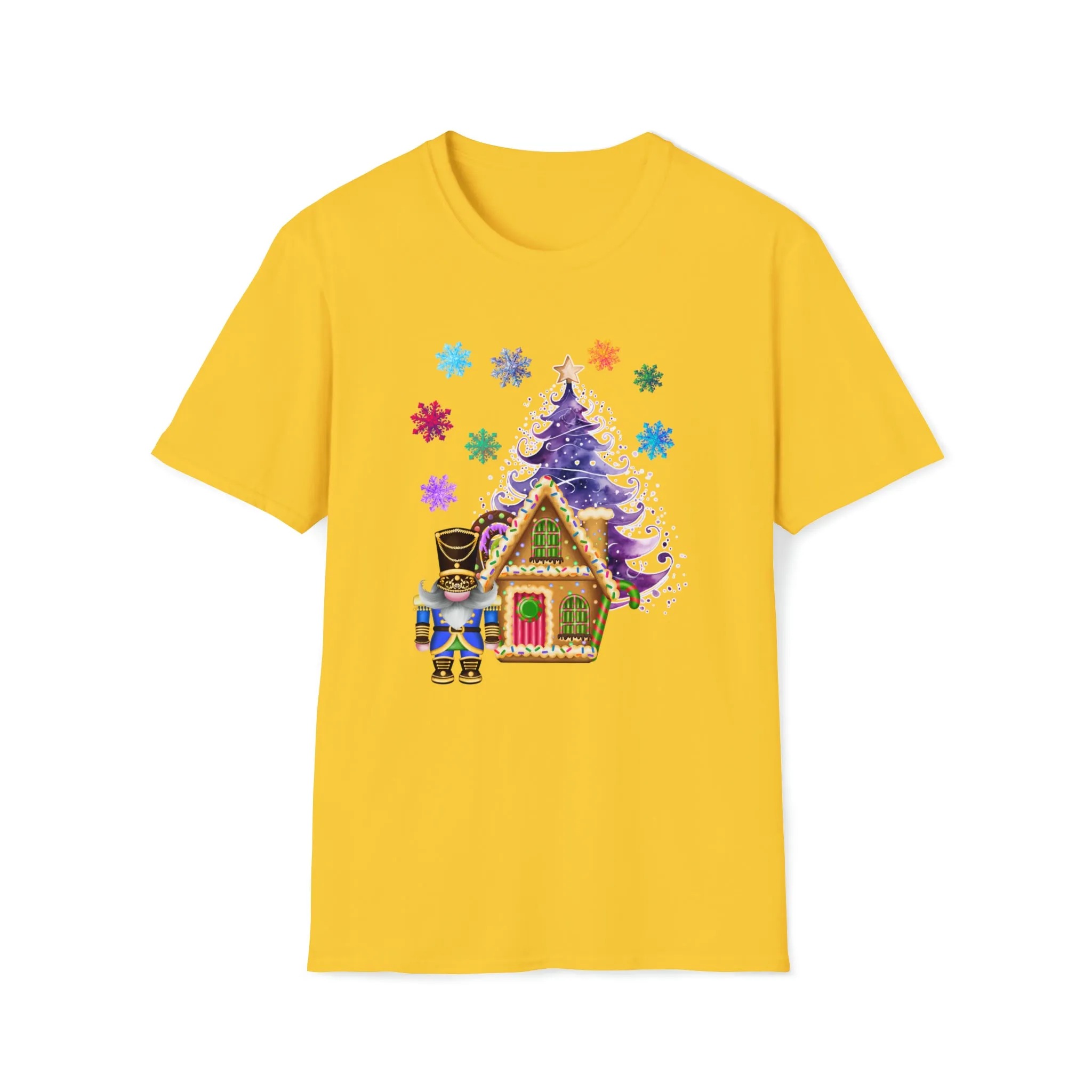 Gnome Nutcracker Unisex Softstyle T-Shirt