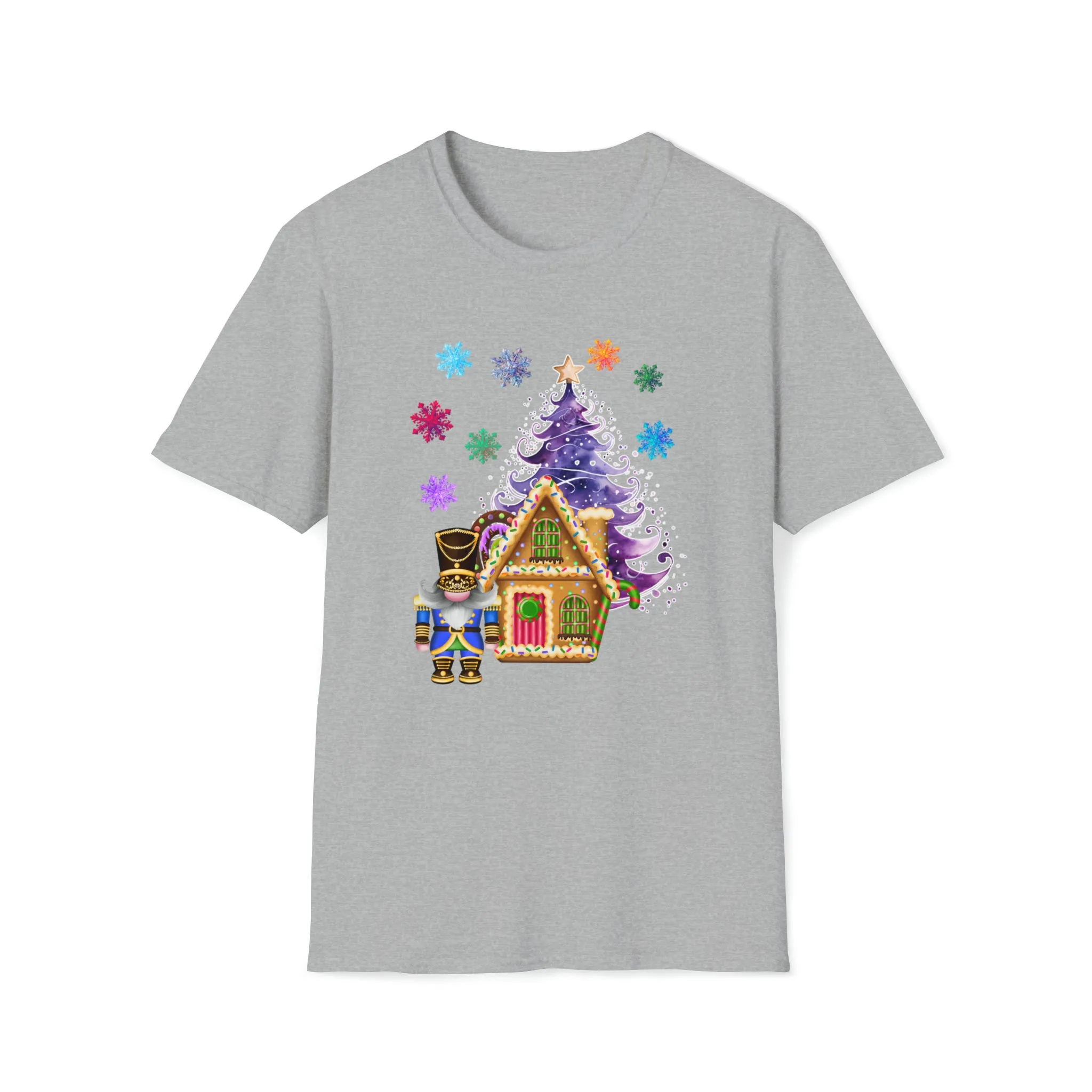 Gnome Nutcracker Unisex Softstyle T-Shirt