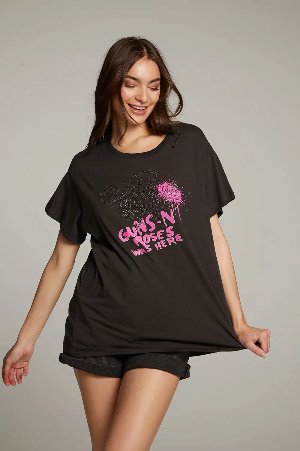 Gun n' Roses Studded Skull Tee