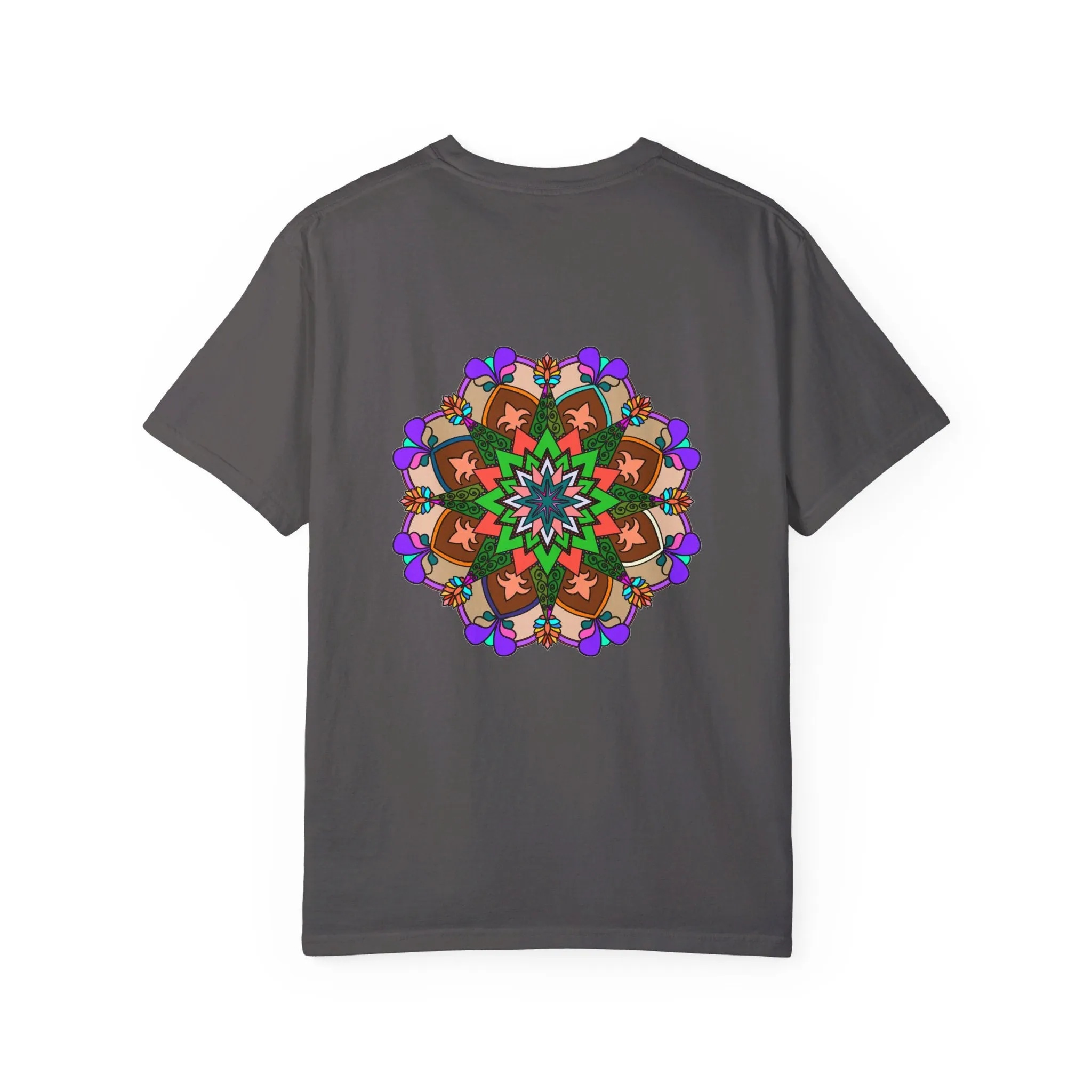 Hand-Drawn Mandala T-Shirt - 100% Cotton - Unisex