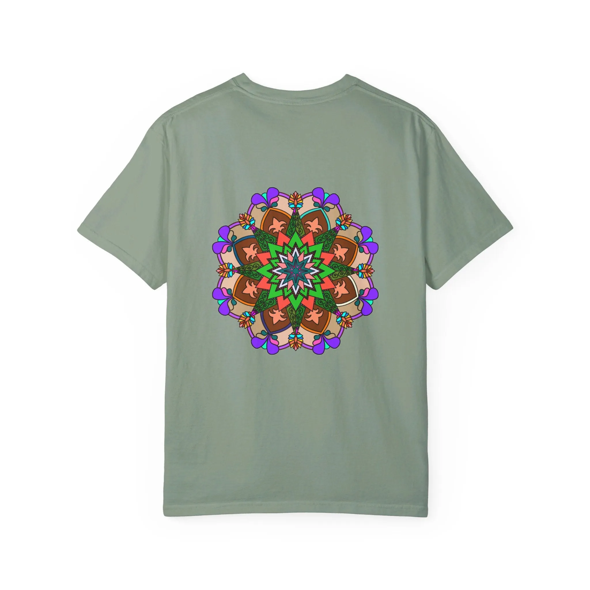 Hand-Drawn Mandala T-Shirt - 100% Cotton - Unisex