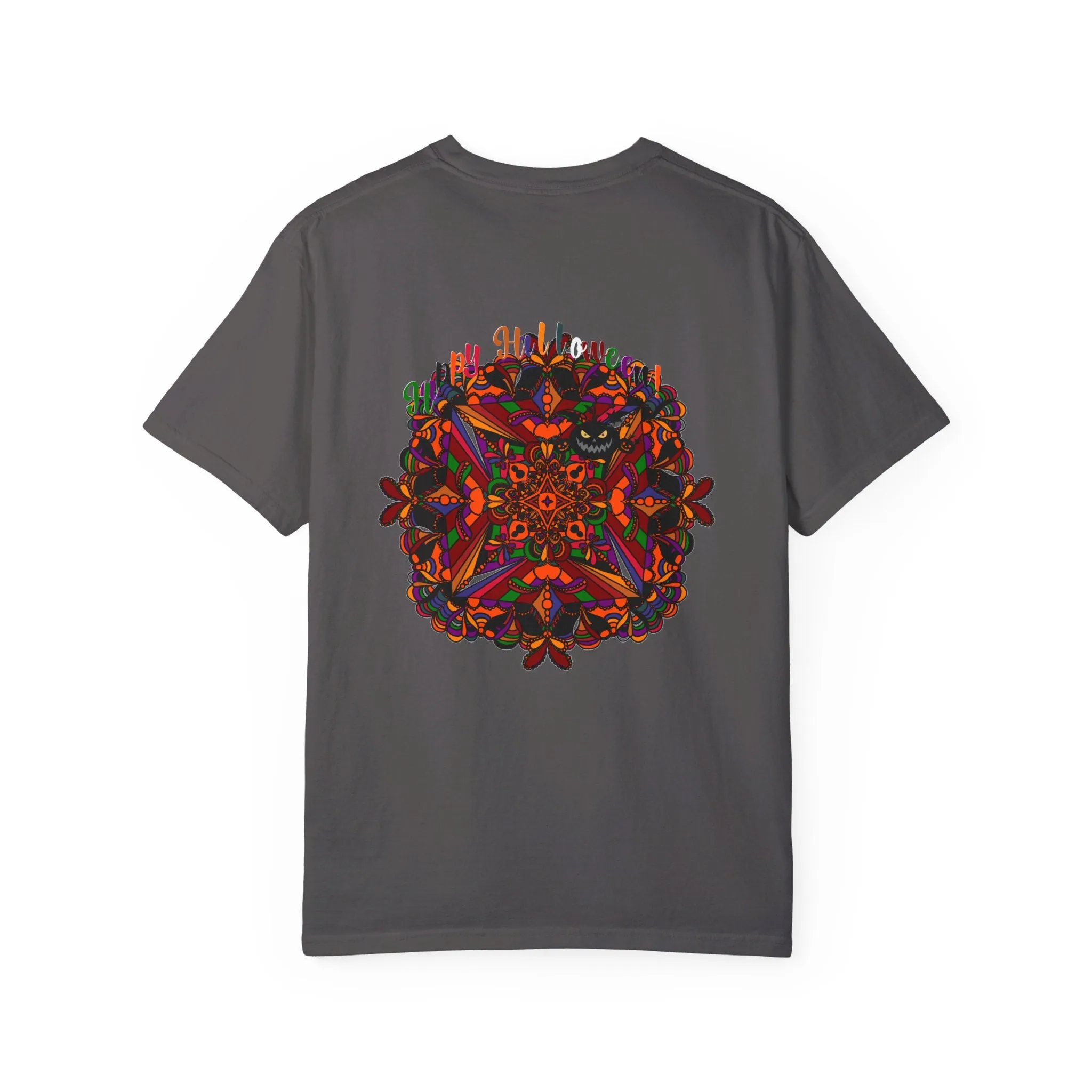 Handmade Pumpkin Mandala Design Tee