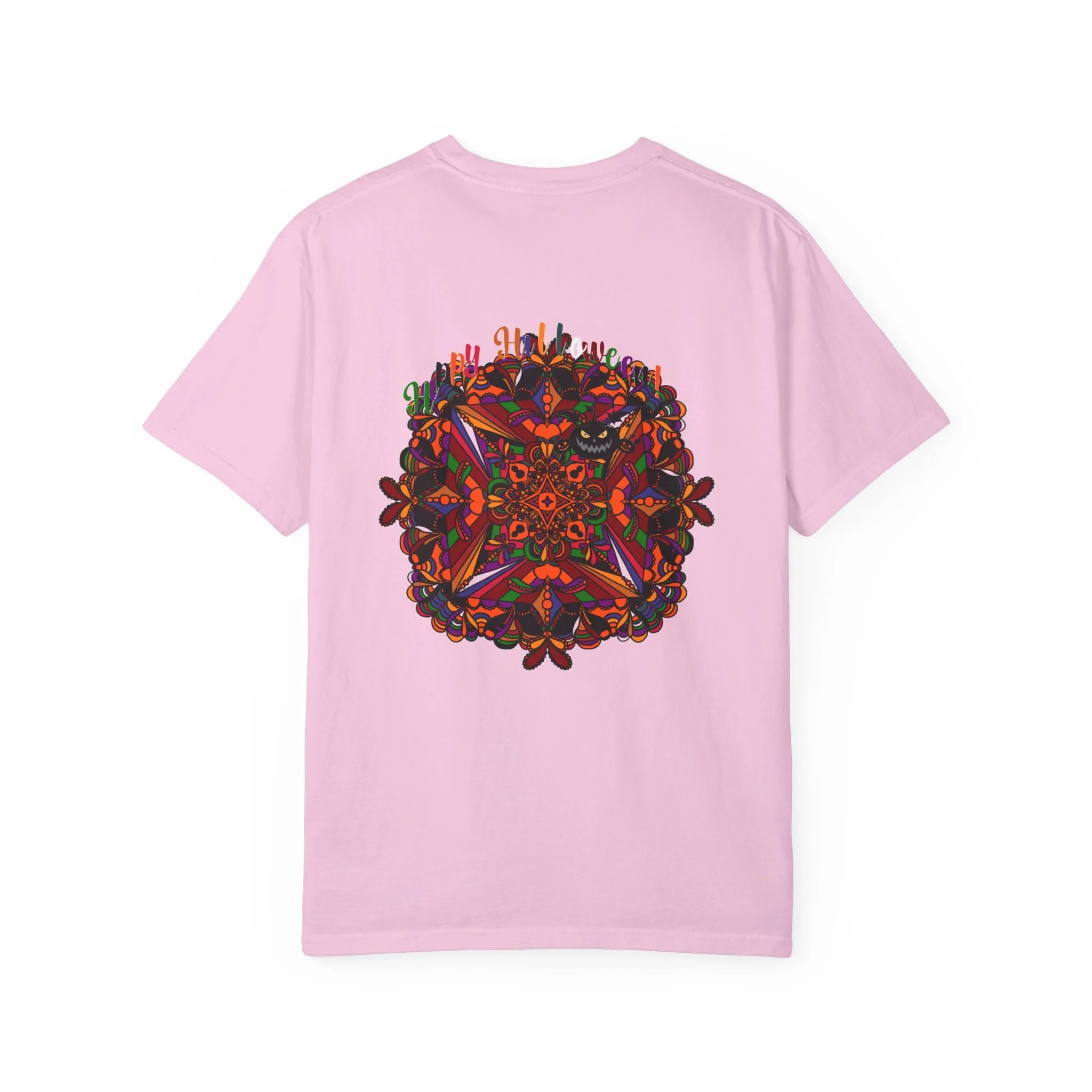 Handmade Pumpkin Mandala Design Tee